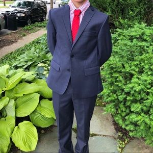 Boys Joseph Abboud Blue suit